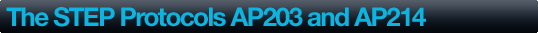 The STEP Protocols AP203 and AP214