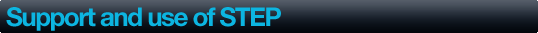 Support and use of STEP