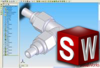 Screenshot of SolidWorks