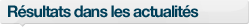 R&eacute;sultats dans les actualit&eacute;s