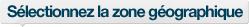 Zone g&eacute;ographique