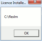 Confirmation message