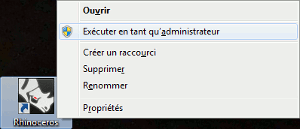 Excuter votre logiciel de CAO en tant qu'administrateur