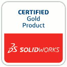 SOLIDWORKS certified gold product