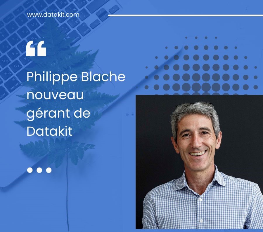 Philippe Blache has been appointed by the shareholders of Datakit as CEO