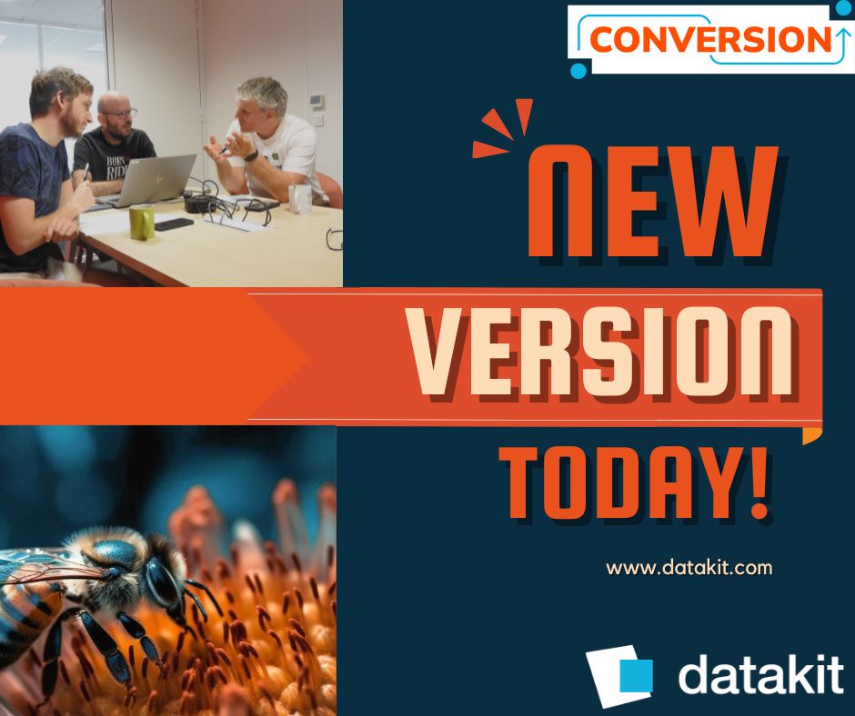 Increase efficiency with version 2025.3 of Datakit convertors