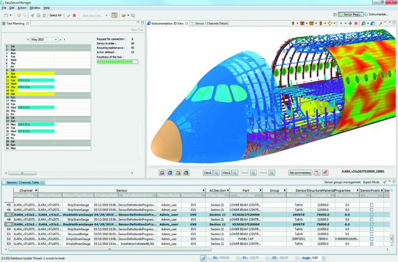 Global Vision Systems uses Datakit software to convert CAD models of an Airbus A350
