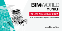 BIM World MUNICH 22  23 November 2022 - ICM Munich