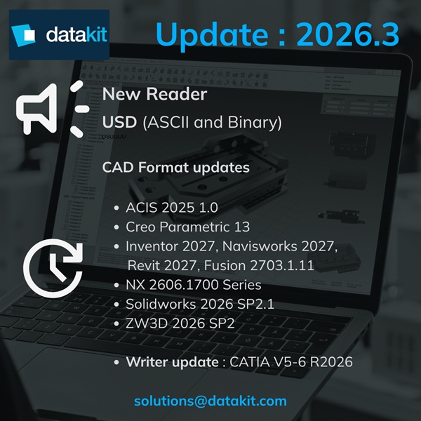 Datakit annonce la disponibilité de sa version 2026.3