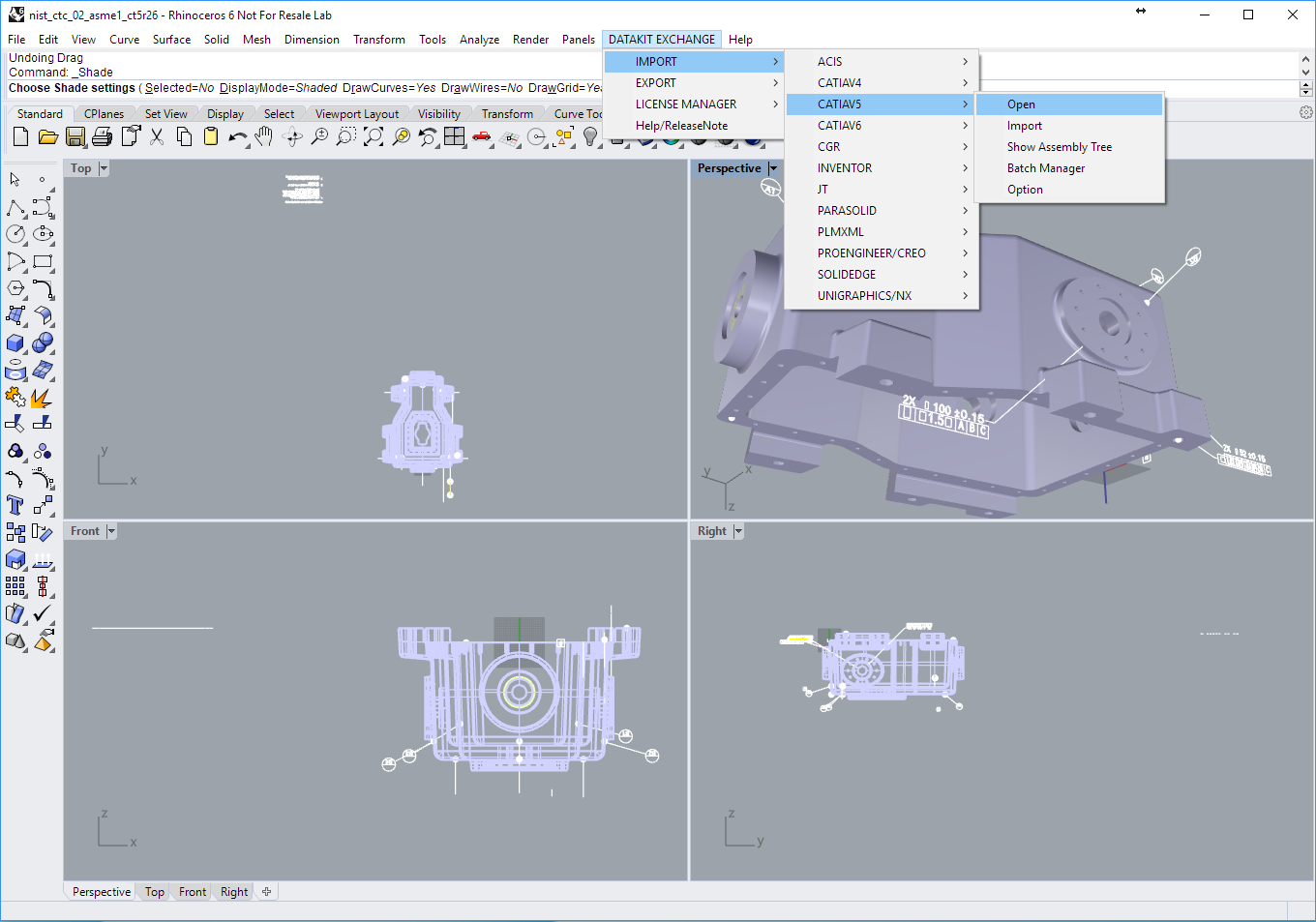 Datakit Cad Import Export Plug Ins Are Now Available With Rhino 6 Datakit News