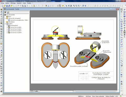 Modélisation de l’aéroglisseur sous SOLIDWORKS